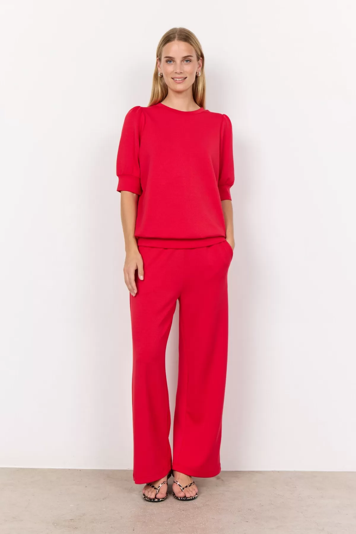 Soyaconcept Comfy | Blouses And Shirts-SC-BANU 83 Blouse Red