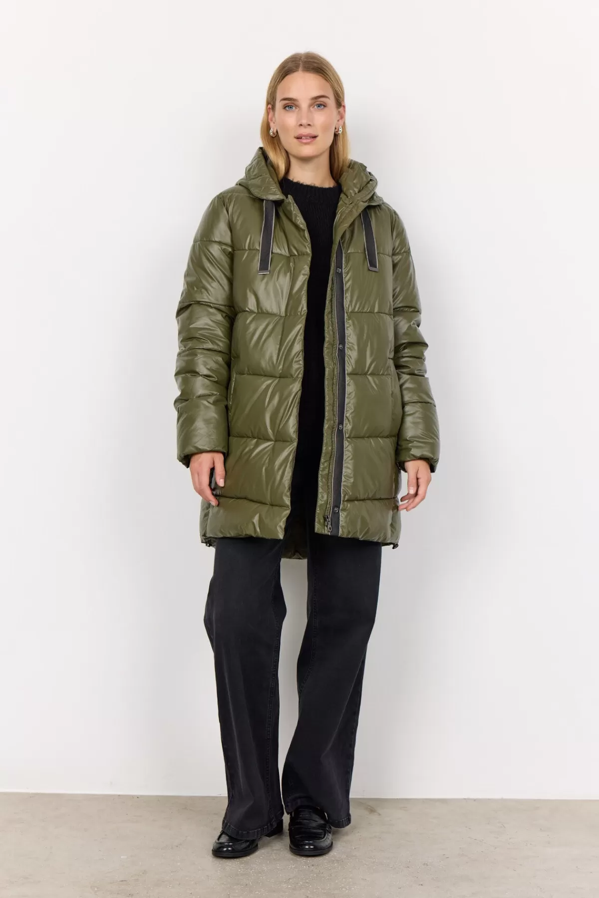 Soyaconcept Outerwear-SC-FRESIA 2 Jacket Olive