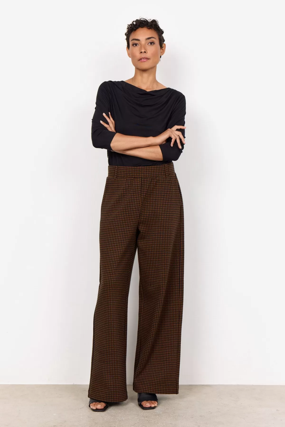 Soyaconcept Pants-SC-ISOBEL 6 Pants Brown